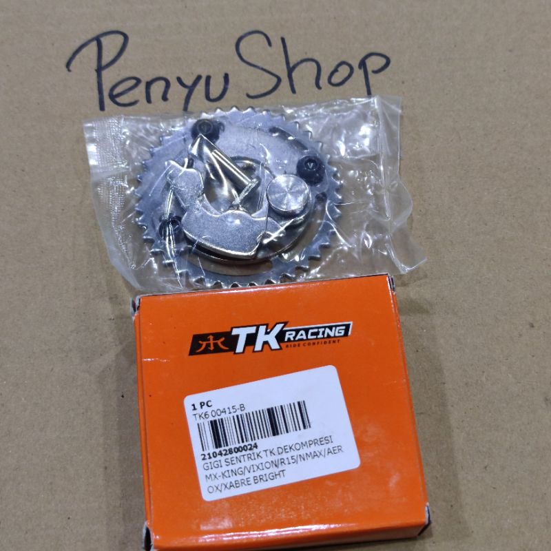 Jual Gigi Timing Adjustable Mx King Dekompresi Tk Racing Gear Sentrik