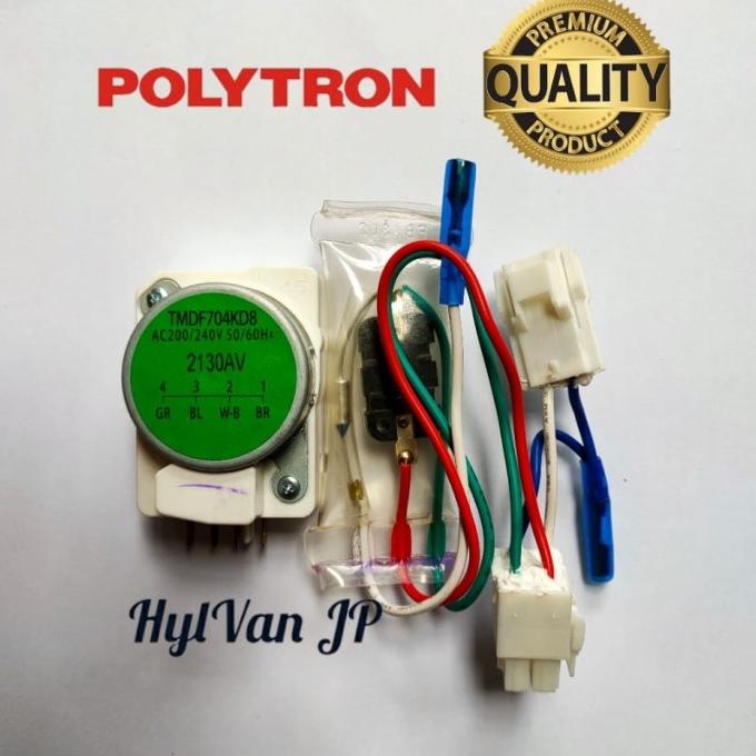 Jual Timer Dan Fuse Defrost Kulkas Polytron Original Shopee Indonesia