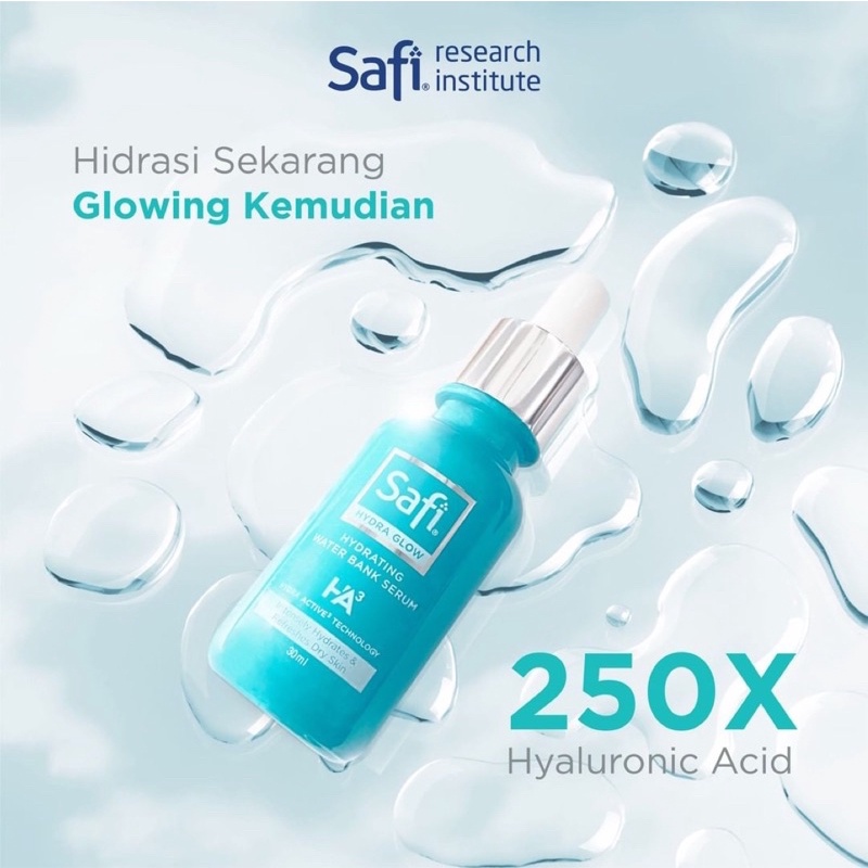 Jual Dc Safi Hydra Glow Hydrating Water Bank Serum Ml Shopee