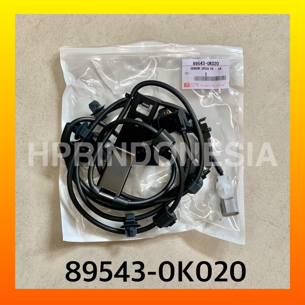 Jual HPR ABS Speed Sensor Depan Kiri 89543 0K020 Toyota Hilux Fortuner