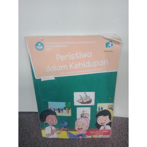 Jual Buku Tematik Terpadu Kurikulum 2013 Tema 7 Untuk SD Kelas 5