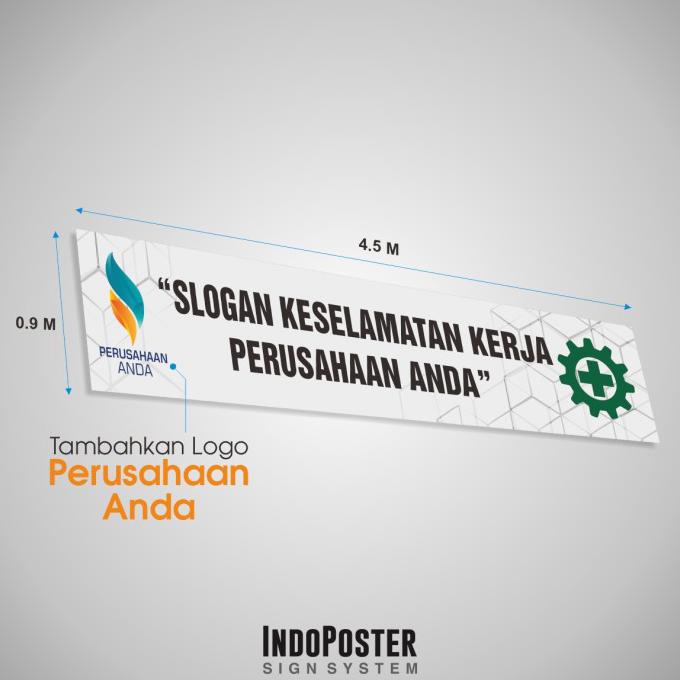 Jual Promo Spanduk Banner K Safety Utamakan Keselamatan Dan Kesehatan