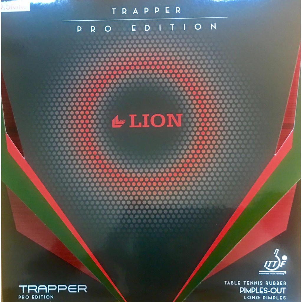 Jual Karet Bat Tenis Meja Pingpong Lion Trapper Pro Bintik Panjang