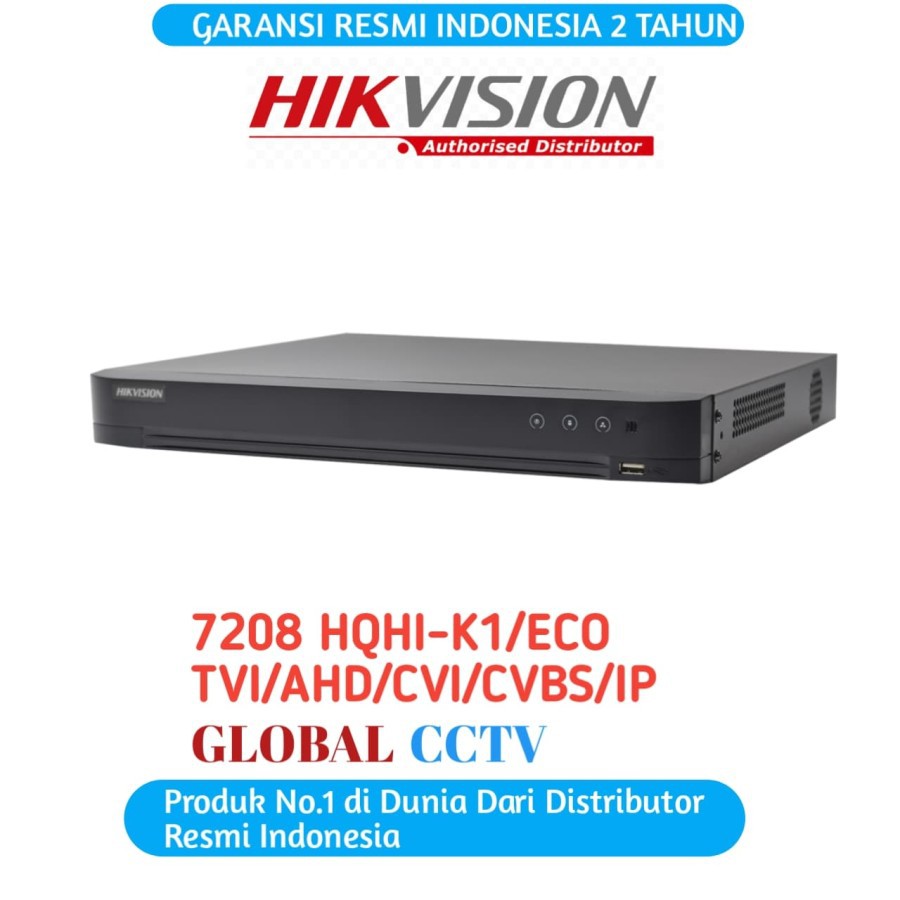 Jual Dvr Channel Hikvision Hqhi K Eco Turbo Hd Dvr Shopee