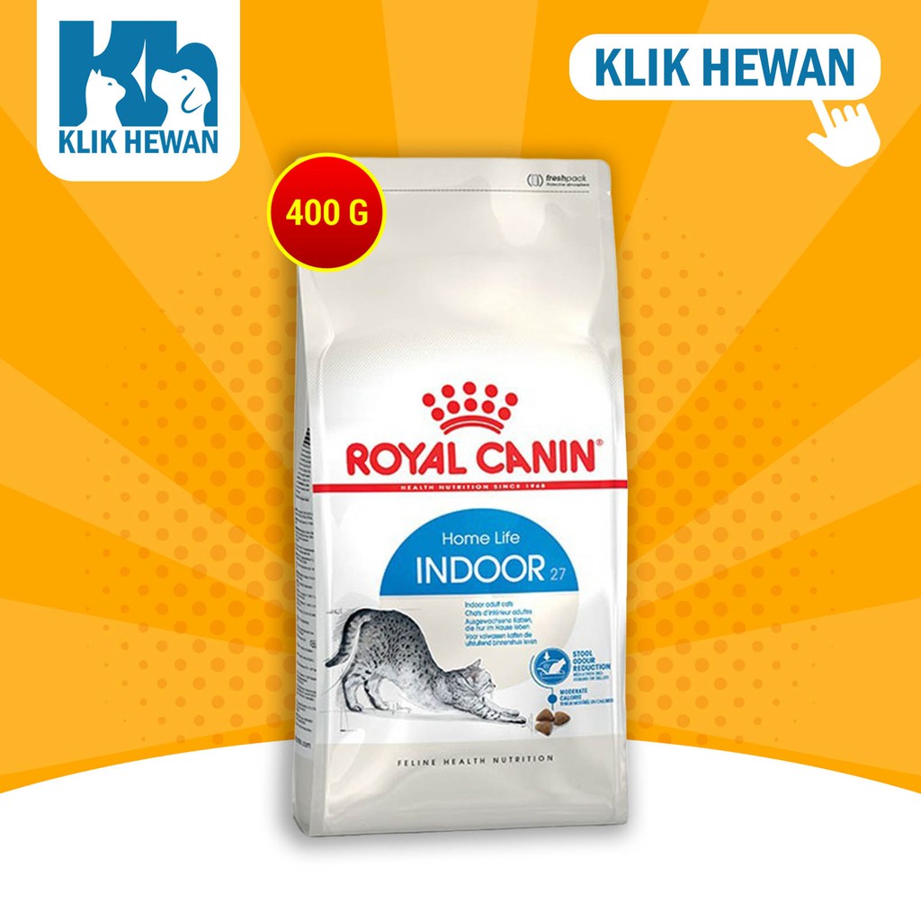 Jual Makanan Kucing Royal Canin Indoor 400 Gram Indoor 27 400gram