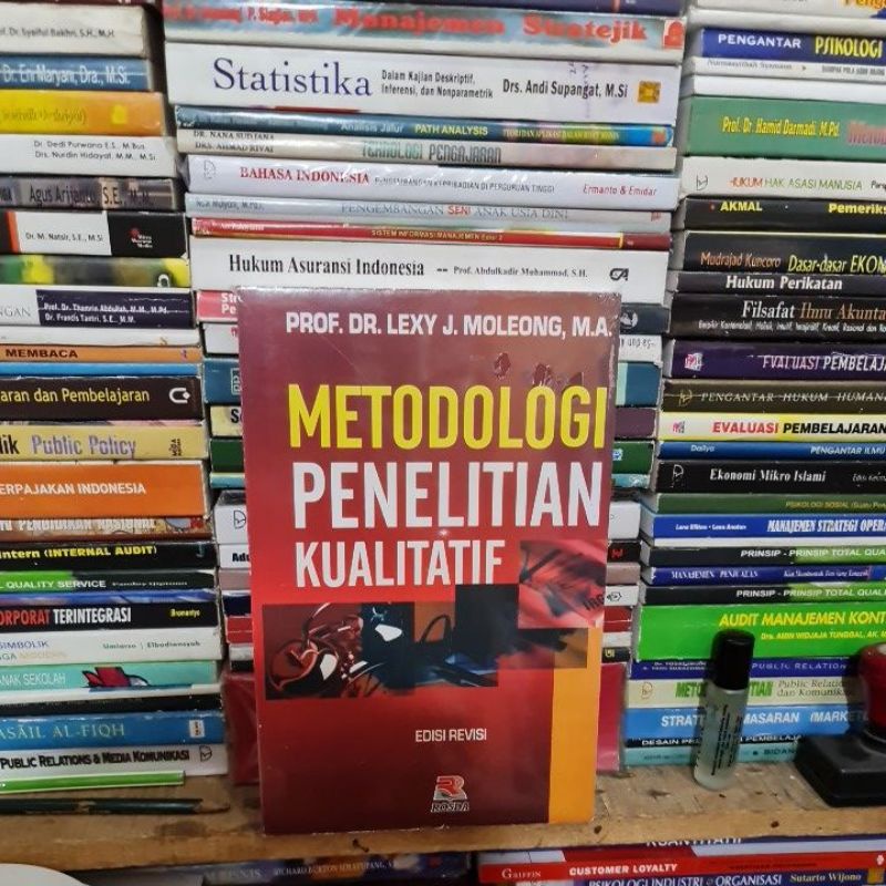 Jual Metodologi Penelitian Kualitatif Edisi Revisi By Prof Dr Lexy