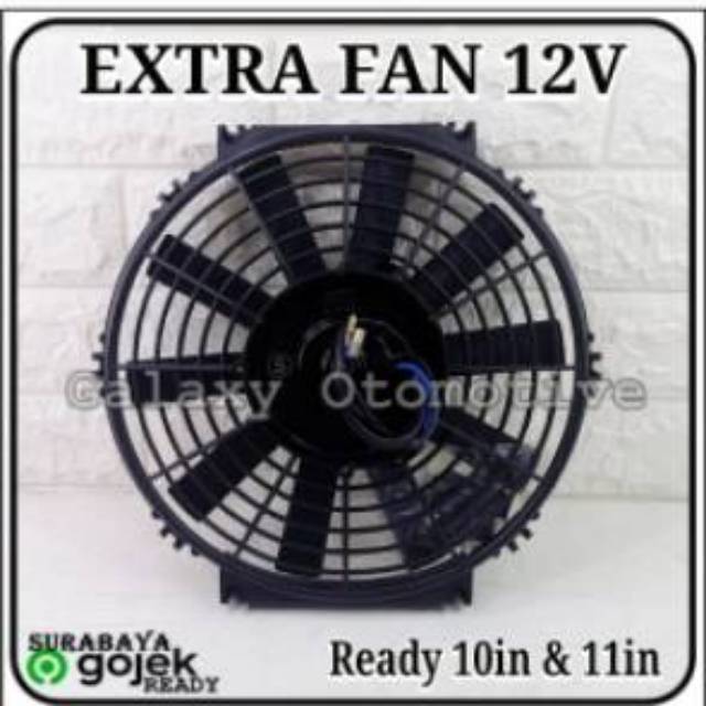 Jual Extra Fan Kipas Tambahan Radiator Universal 12v BEST SELLER