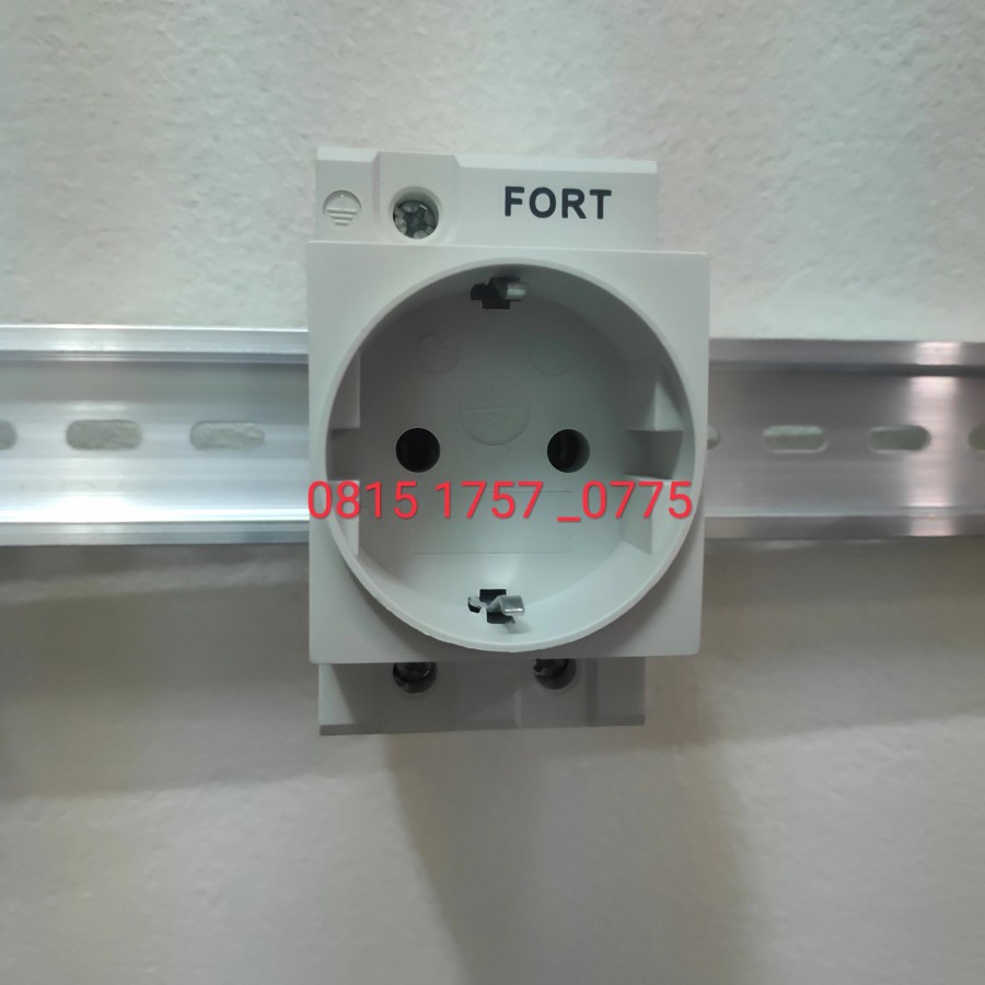 Jual Stop Kontak 16A Din Rail Ftk 250 Fort Shopee Indonesia