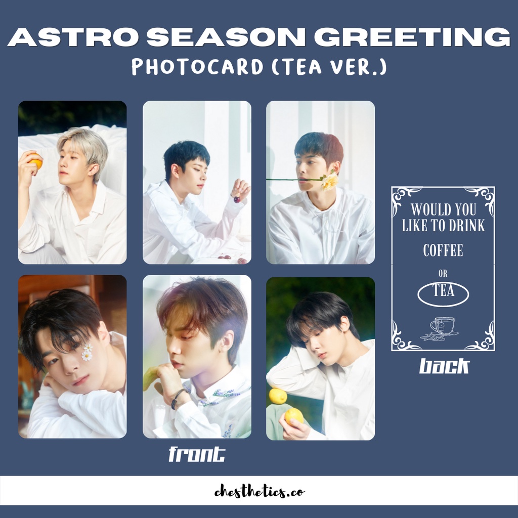 Jual Astro Unofficial Season Greeting Tea Coffee Ver Non Album