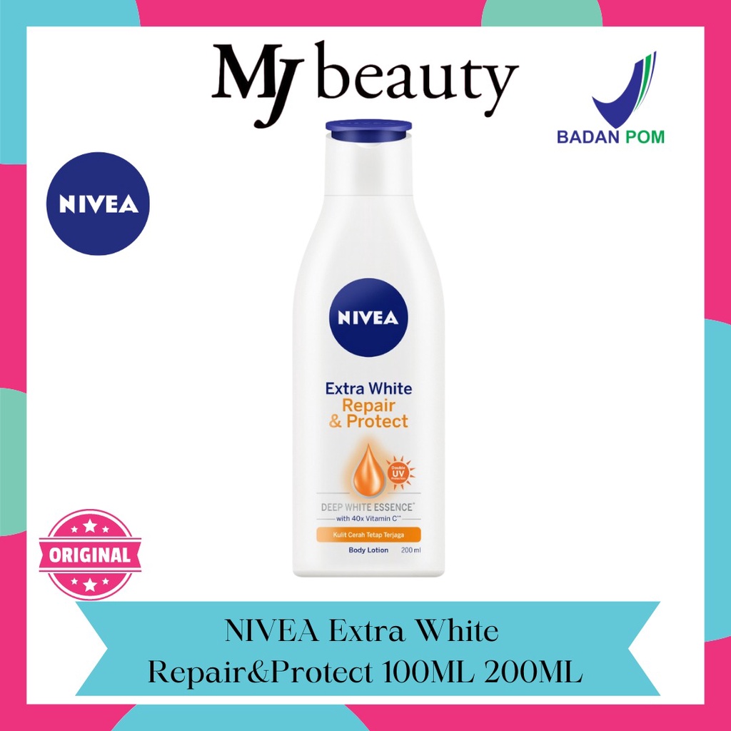 Jual NIVEA Extra White Repair Protect Body Lotion SPF 15 100ml