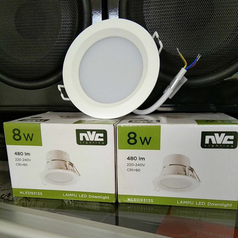 Jual Lampu Led Downlight Watt Nvc Shopee Indonesia