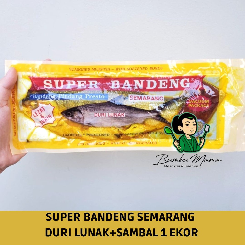 Jual Super Bandeng Presto Khas Semarang Ikan Bandeng Duri Lunak HALAL