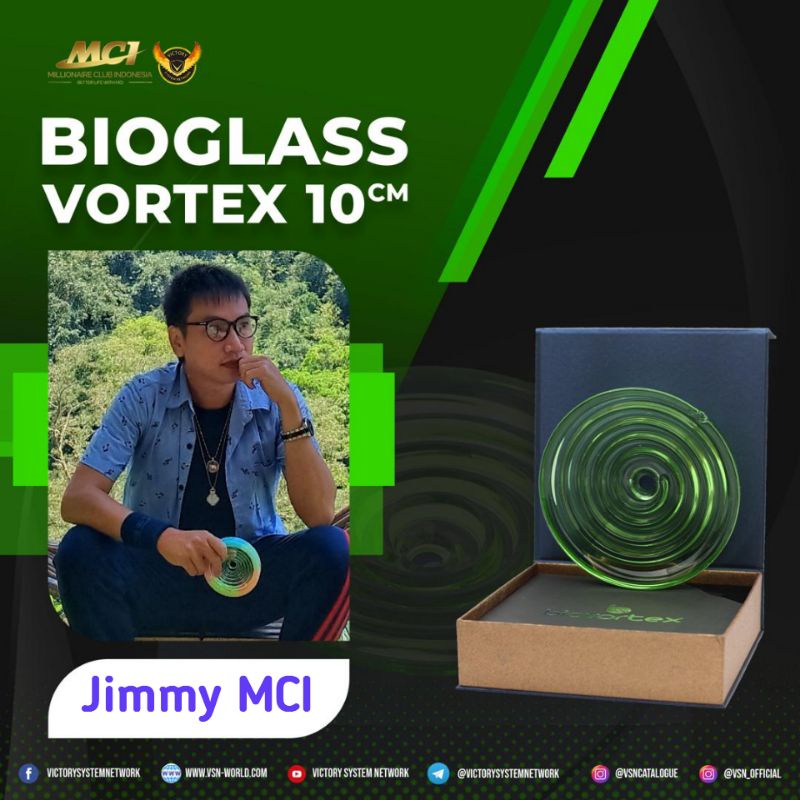 Jual BioGlass Vortex Diamond Shape MCI Ukuran 10cm Shopee Indonesia