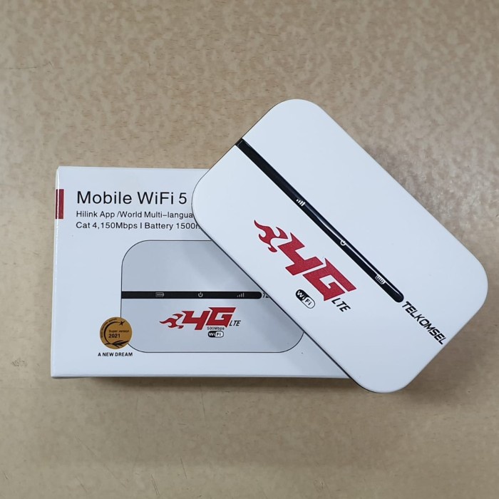 Jual Modem Wifi Mifi G Telkomsel E Support Telkom Indosat Xl