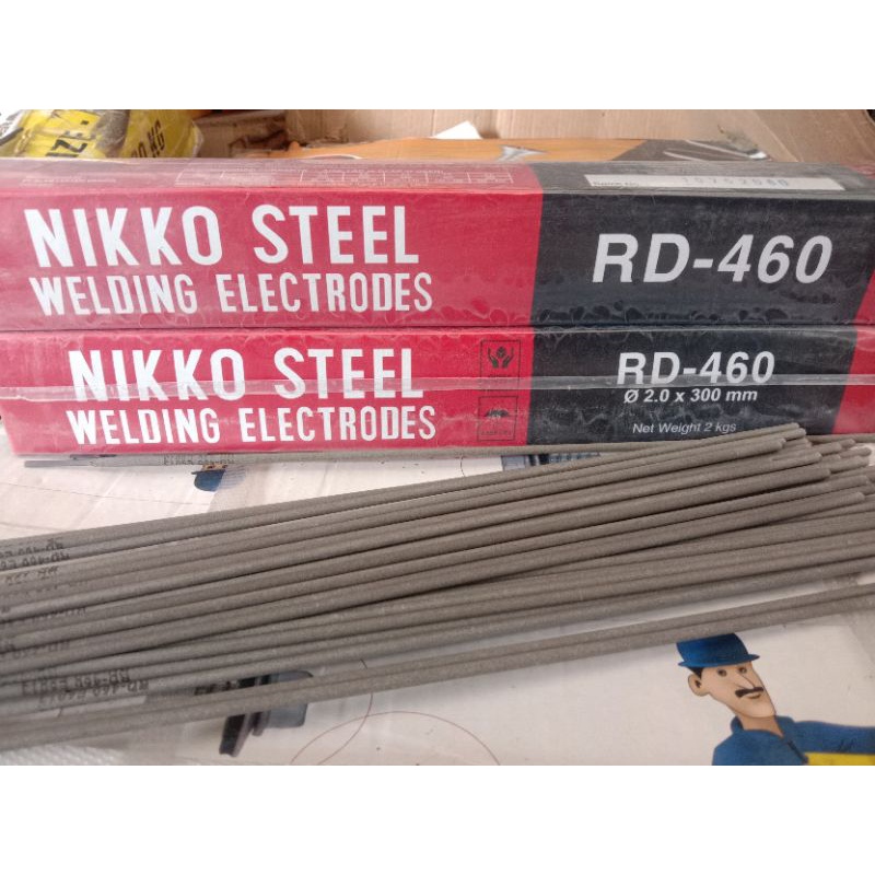 Jual Elektroda Welding Las Pakan Las Nikko Steel RD 460 2 0 X 300