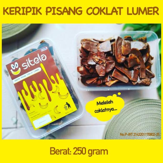 Jual Keripik Pisang Coklat Lumer Sitela Shopee Indonesia