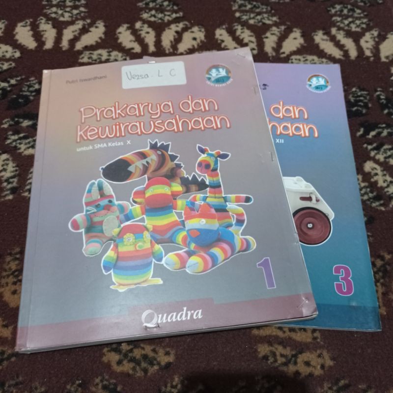 Jual Buku Bekas Kurikulum Edisi Revisi Prakarya Dan Kewirausahaan