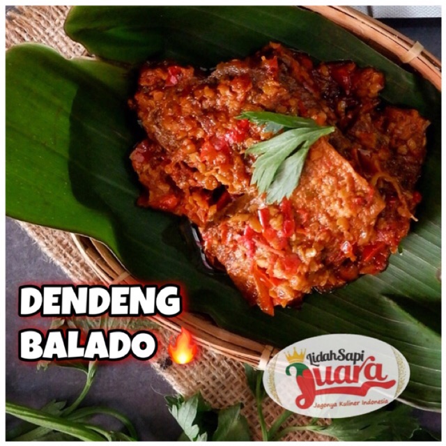 Jual Dendeng Sapi Kemasan Size Sedang Dendeng Balado Gr Shopee