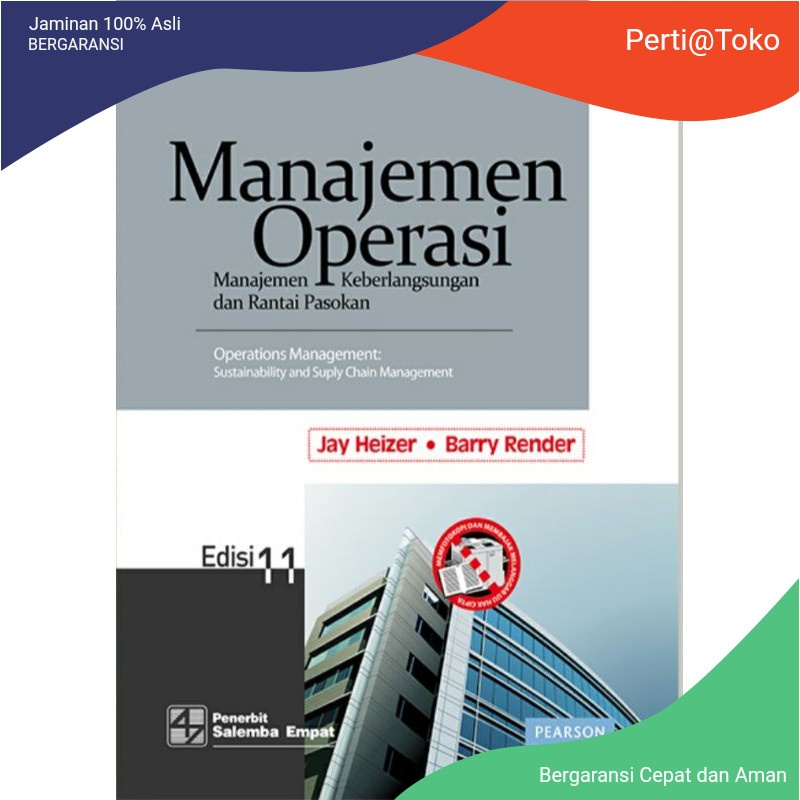 Jual Buku Original Manajemen Operasi Edisi Full Print Penulis