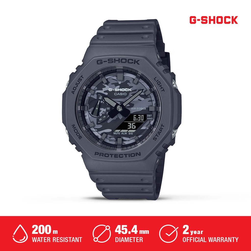 Jual Casio G Shock Jam Tangan Pria Analog Digital Original GA 2100CA