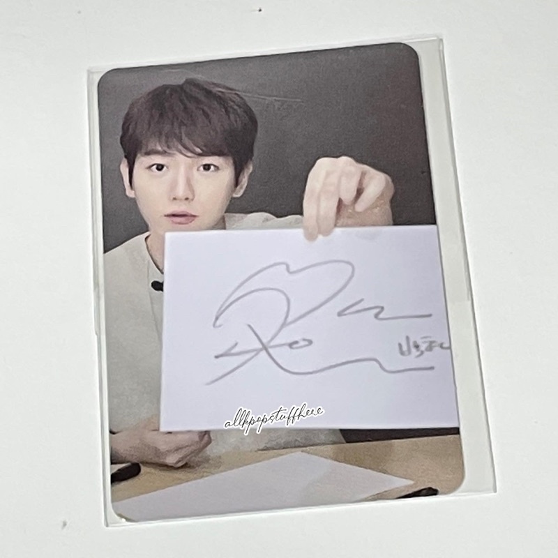 Jual Ready Stock Photocard Baekhyun Exo Teolaegi Official Pc Bbh