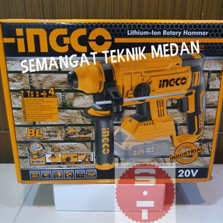 Jual CRHLI2201 BOR BATERAI BETON CORDLESS ROTARY HAMMER BRUSHLESS 20V