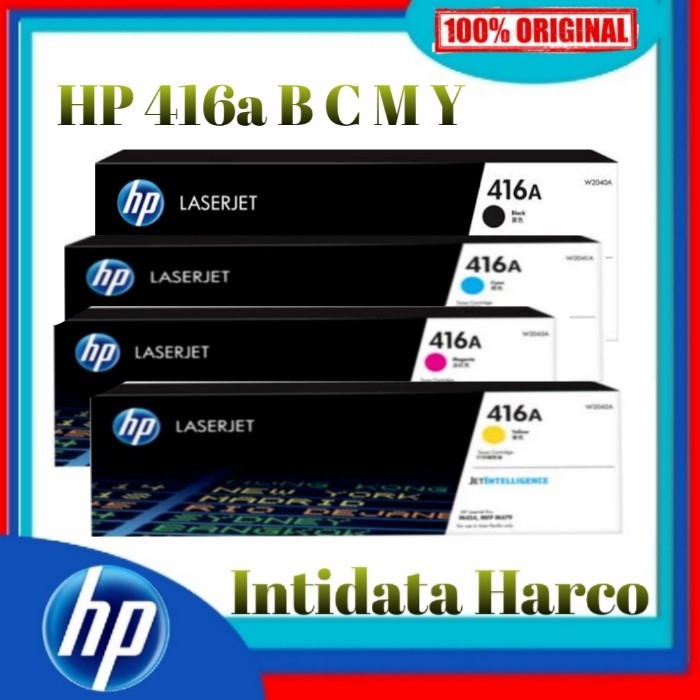 Jual Cartridge Toner Hp A Black Cyan Magenta Yellow C M Y W