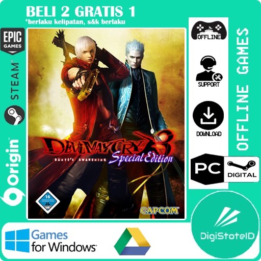 Jual Devil May Cry Dantes Awakening Special Edition Game Pc