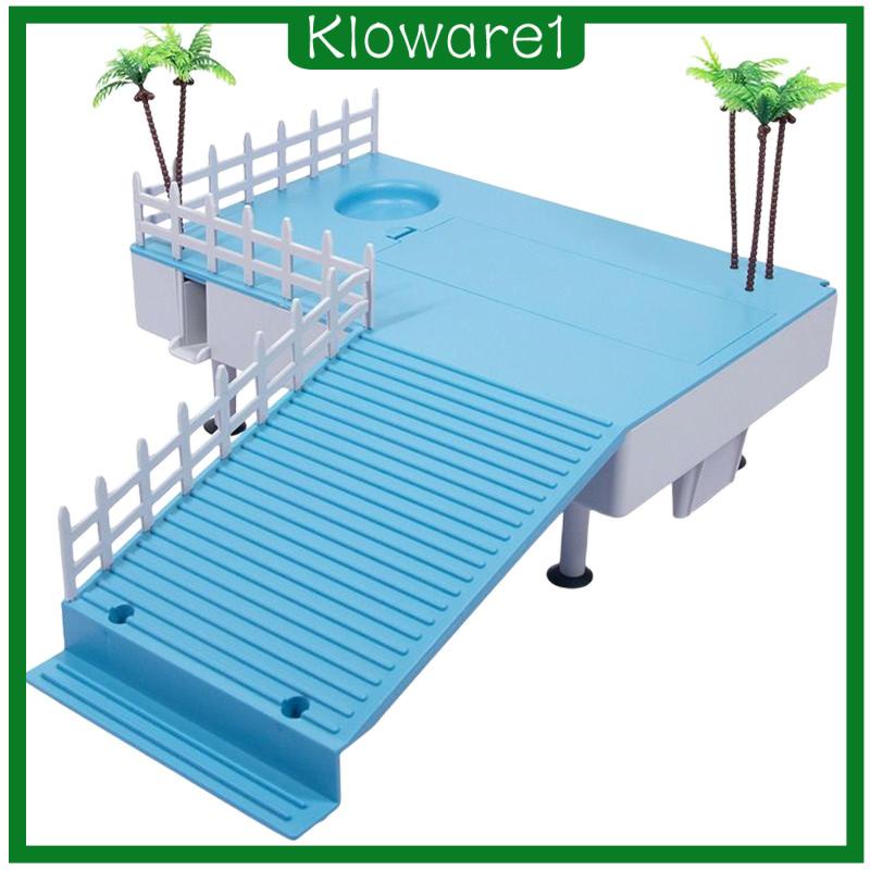 Jual Kloware Platform Tempat Berjemur Reptil Kura Kura Katak