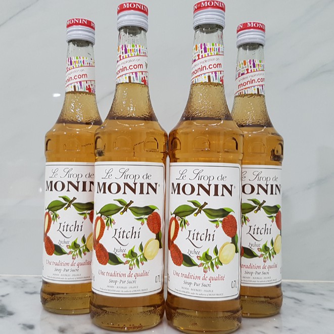 Jual Monin Lychee Syrup Cl Ml Shopee Indonesia