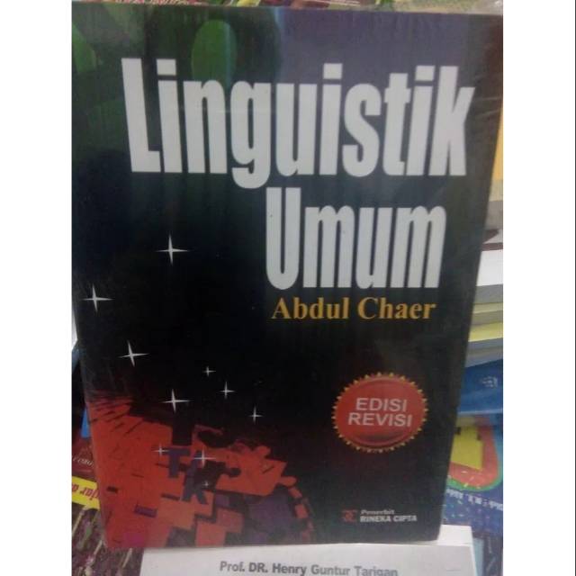 Jual Buku Linguistik Umum By Abdul Chaer Shopee Indonesia