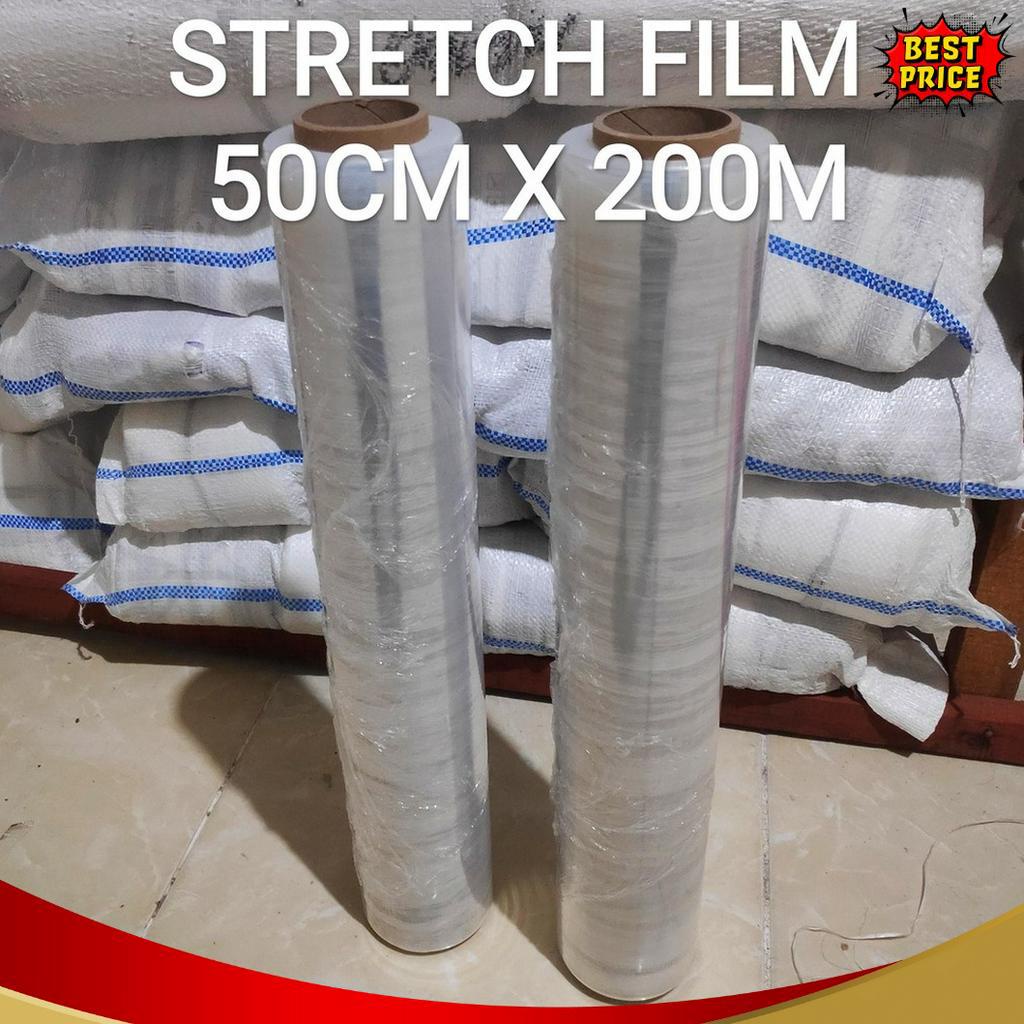 Jual Berkualitas Stretch Film Uk Cm X Meter Plastik Wrapping Barang