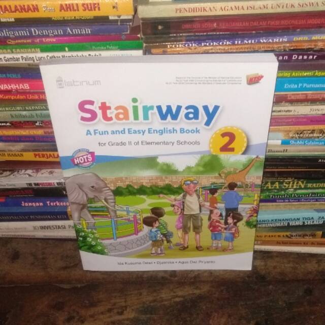 Jual Buku Bahasa Inggris Stairway Kelas 2 II SD MI Penerbit Platinum