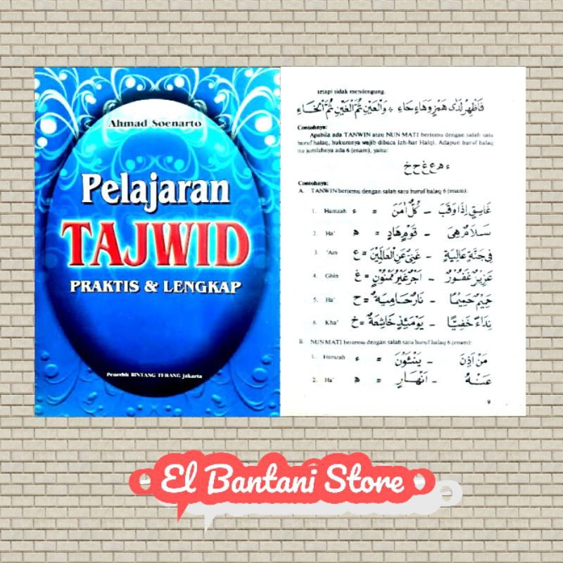 Jual Buku Pelajaran Tajwid Praktis Lengkap Shopee Indonesia