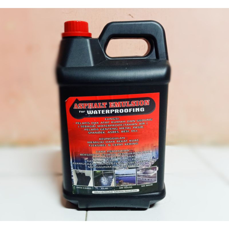 Jual Aspal Aspal Cair Kg Water Proof Asphalt Emulsion Pelapis Anti