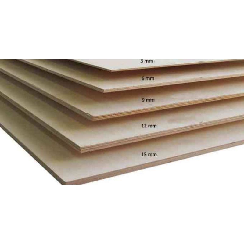 Jual Triplek Multiplek 9mm 60x40 Cm Plywood 9mm Shopee Indonesia