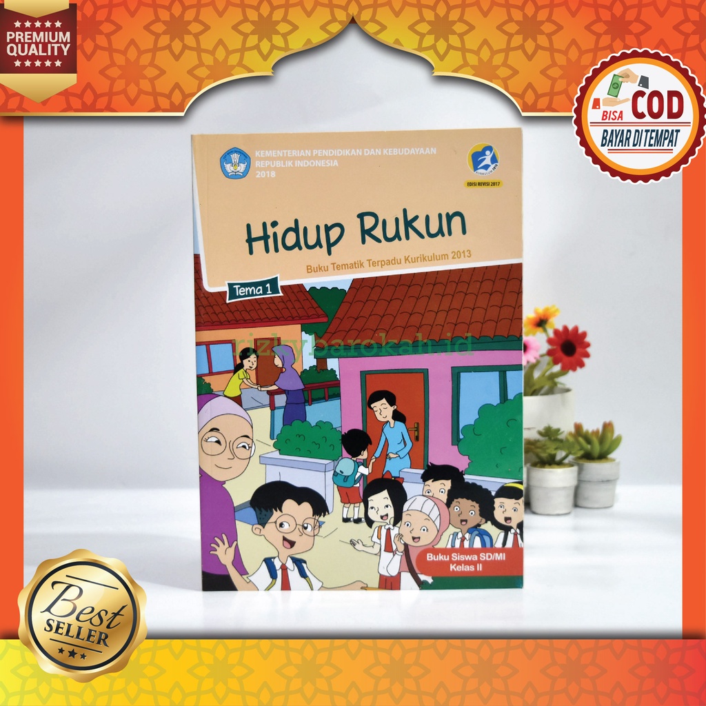 Jual Buku Siswa Kelas Ii Sd Mi Tema Hidup Rukun Buku Tematik