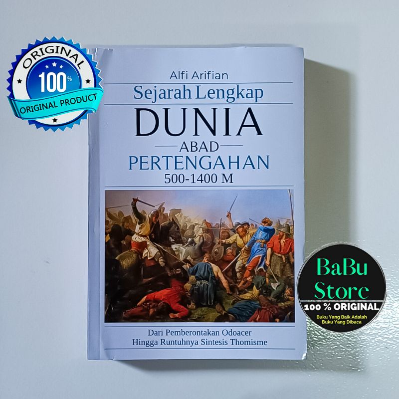 Jual Buku Sejarah Lengkap DUNIA ABAD PERTENGAHAN 500 1400M Alfi