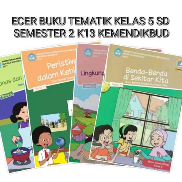 Jual Buku Paket Tematik Kelas Sd Tema Tematik Terpadu