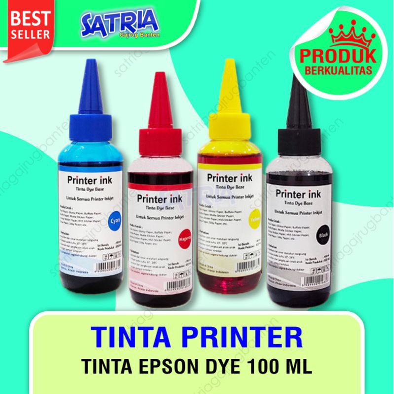 Jual Tinta Epson Printer Ink Dye Base Ml Shopee Indonesia