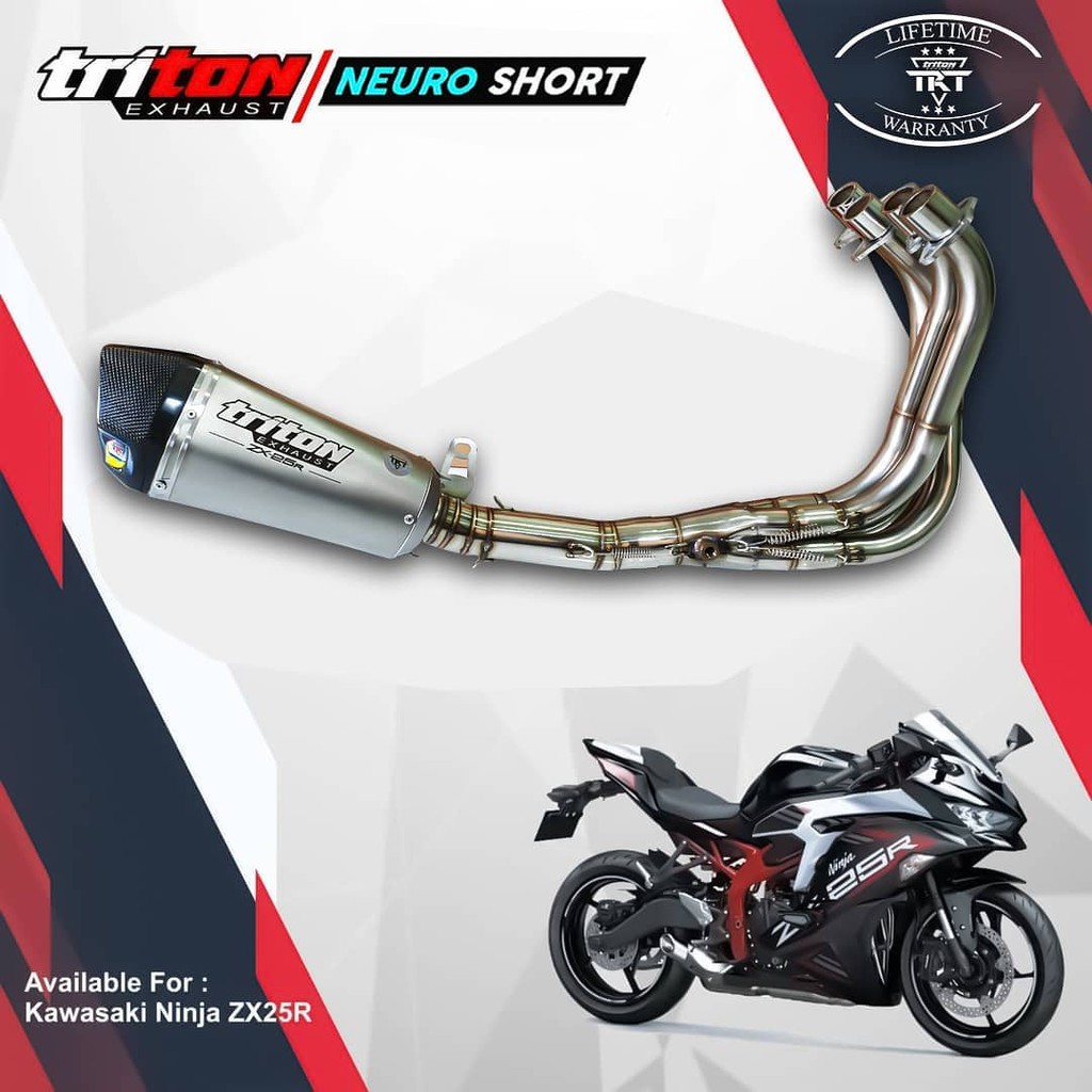 Jual Knalpot Zx25r Ninja ZX 25R Kawasaki Zx25r Fullsytem Original