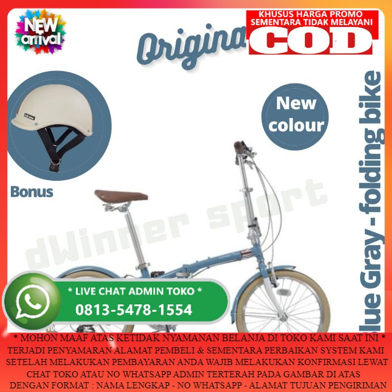 Jual Sepeda London Taxi Folding Bike 20 Inch Shopee Indonesia