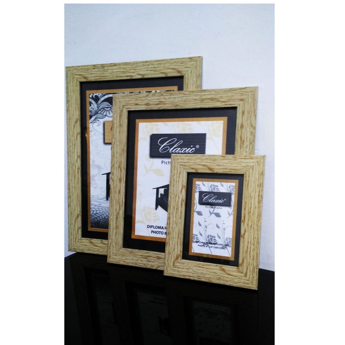 Jual Frame Pigura Bingkai Photo Foto A Coklat Shopee Indonesia