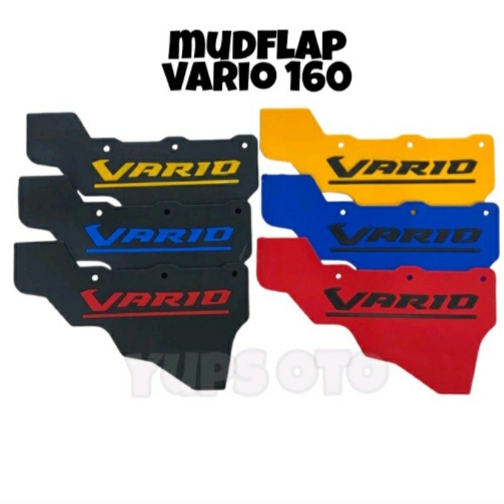 Jual Mudflap Karet Penahan Lumpur Kolong NEW VARIO 160 COD Shopee