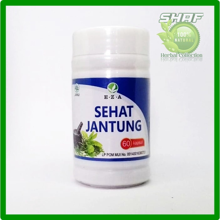 Jual HERBAL SEHAT JANTUNG EZA 60 KAPSUL OBAT JANTUNG KORONER JANTUNG