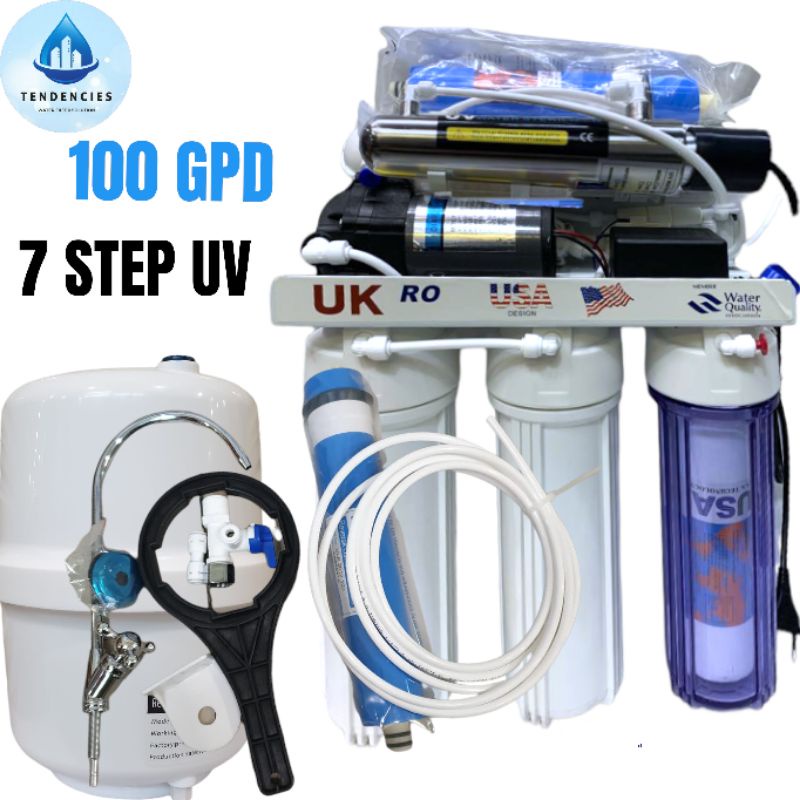 Jual Mesin Ro Gpd Uk Step Uv Reverse Osmosis Gpd Uk Step