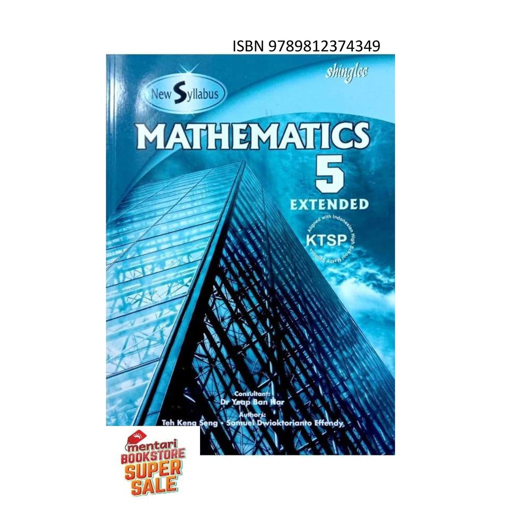 Jual Matematika New Syllabus Mathematics Textbook 5 Extended Align