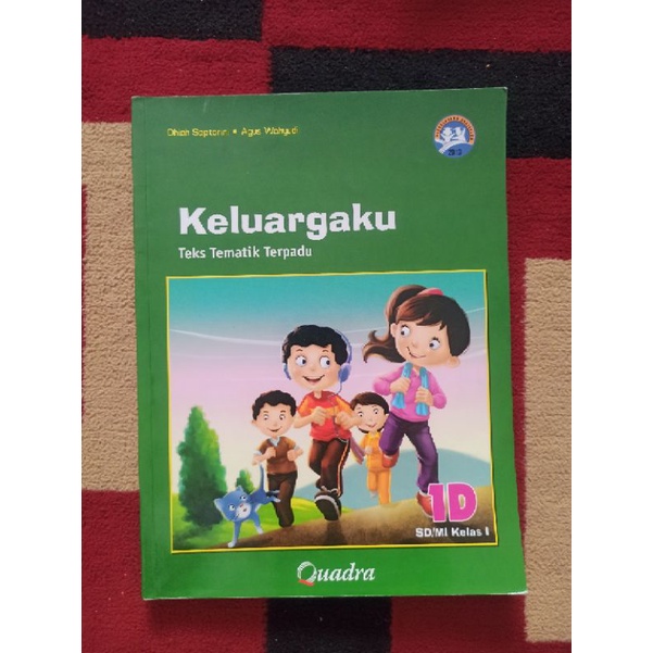 Jual BUKU BEKAS TEKS TEMATIK TERPADU KELAS 1 SD JILID 1D QUADRA