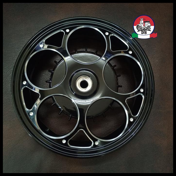 Jual Velg Cnc Luigy Model Marus W125 Black Vespa Sprint Primavera Lx