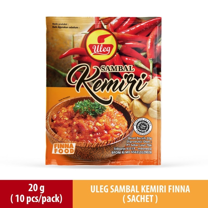 Jual Finna Sambal Uleg Komplit Varian 20g Shopee Indonesia